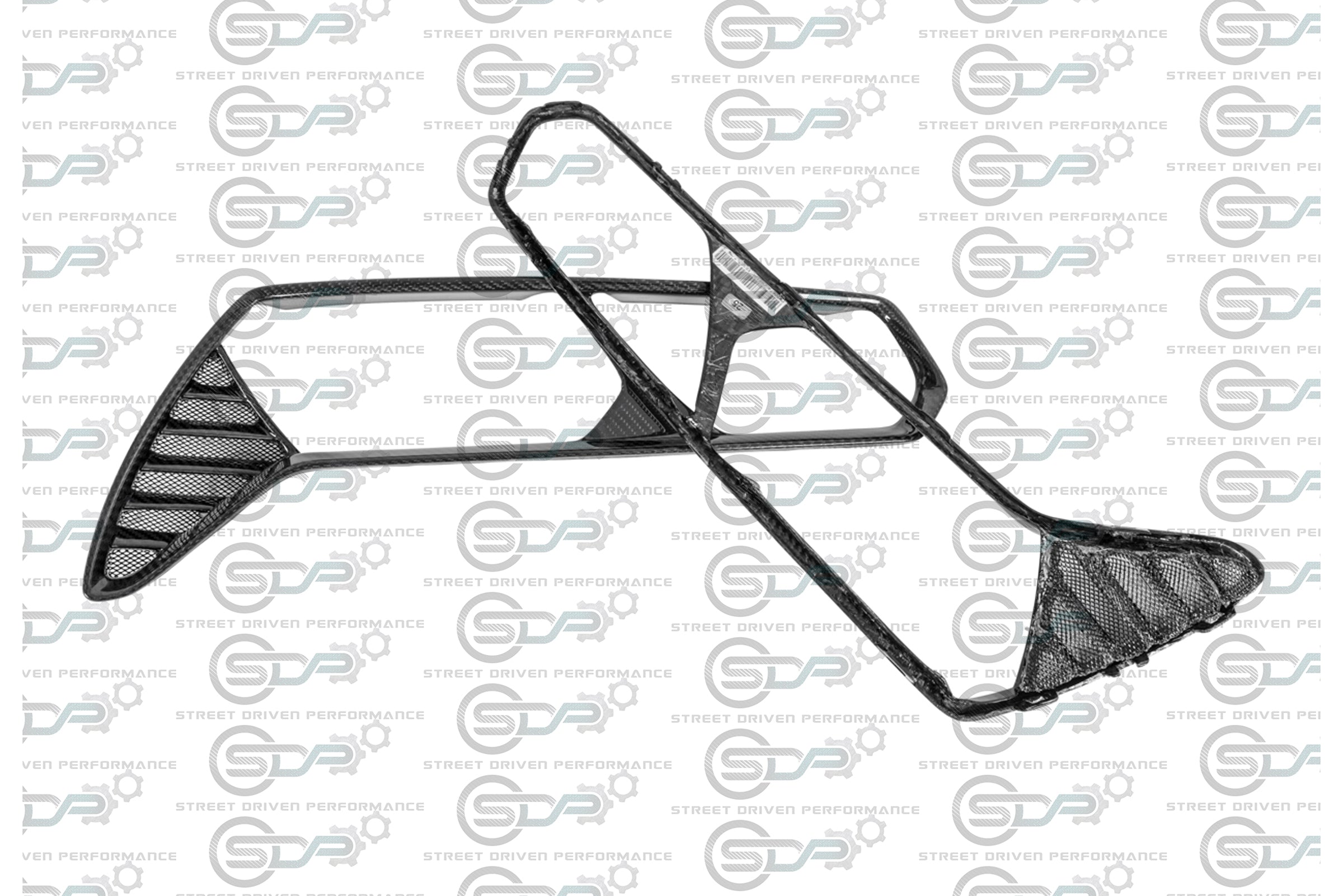 C7 - Corvette - Carbon Fiber Rear Tail Light Trim (Pair) - all models